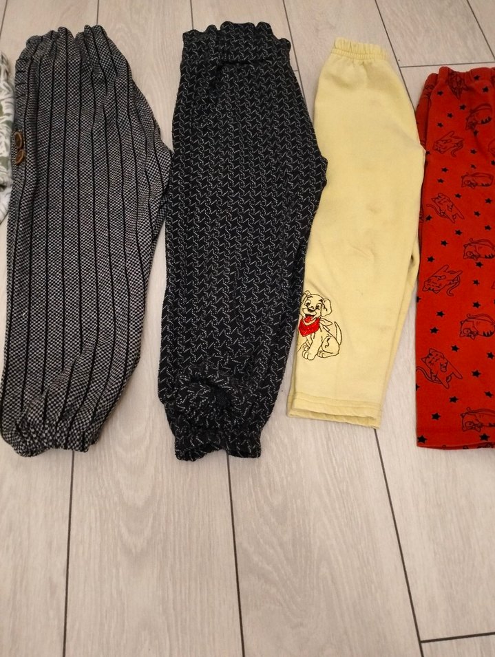 Renkli Çocuk Taytları pijama - Görsel 2