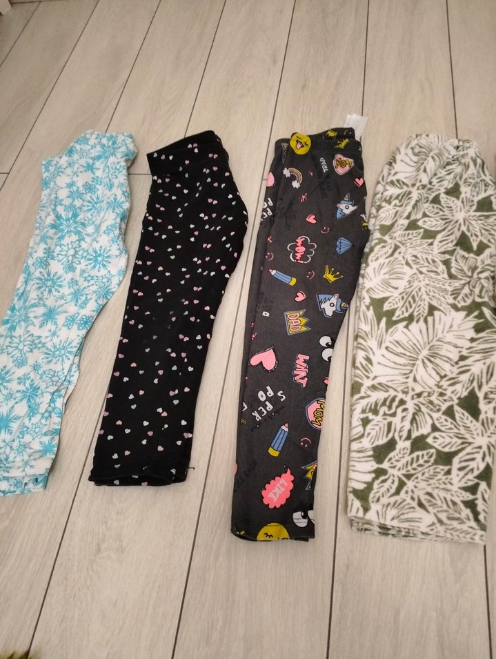 Renkli Çocuk Taytları pijama - Görsel 3