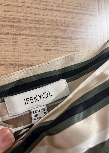 Kadın Bohem Saten etek - Görsel 3