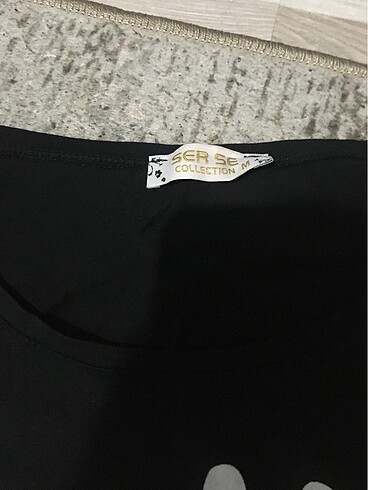 Collection B Siyah crop