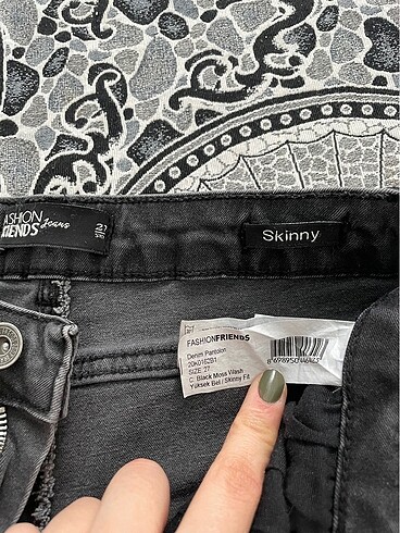 27 Beden Skinny pantolon