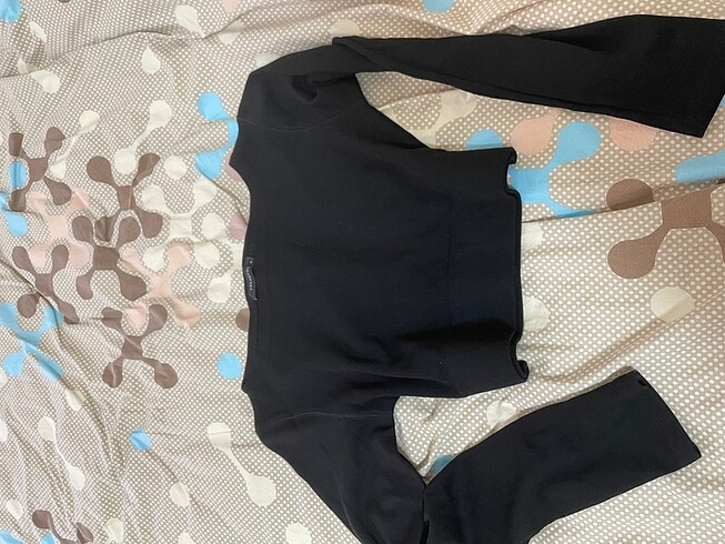 m Beden siyah Renk Trendyol crop bluz