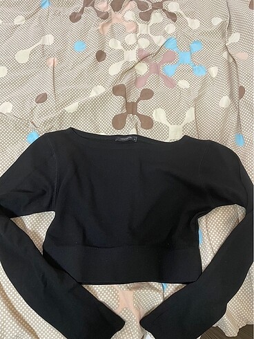 m Beden Trendyol crop bluz