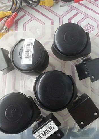 Siyah Mobilya Tekerlekleri 4'lü Set