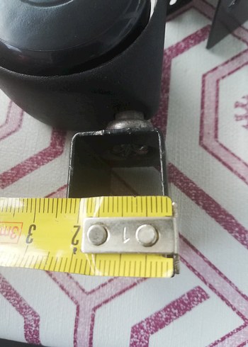  Beden Siyah Mobilya Tekerlekleri 4'lü Set