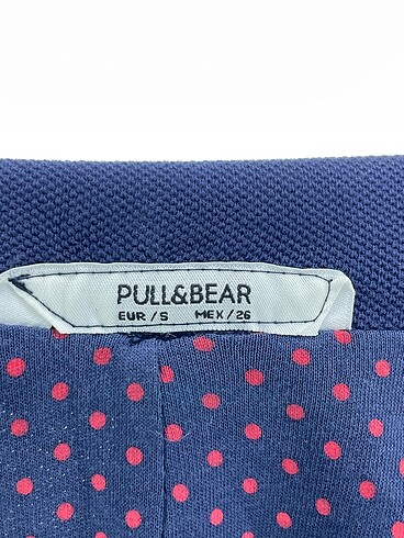 s Beden lacivert Renk Pull and Bear Blazer %70 İndirimli.