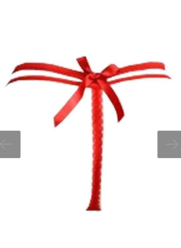 Nakışlı Kırmızı Kadın Külot - Görsel 3