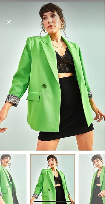 Blazer ceket - Görsel 3