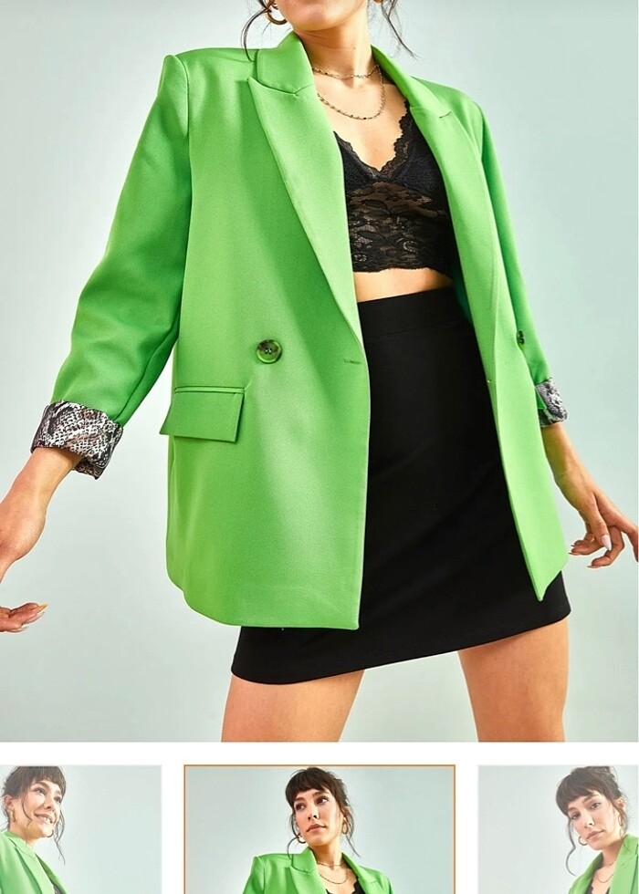 Blazer ceket - Görsel 3