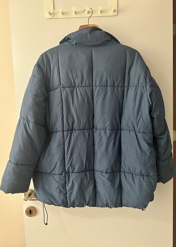 Mavi Kadın Mont - Görsel 4