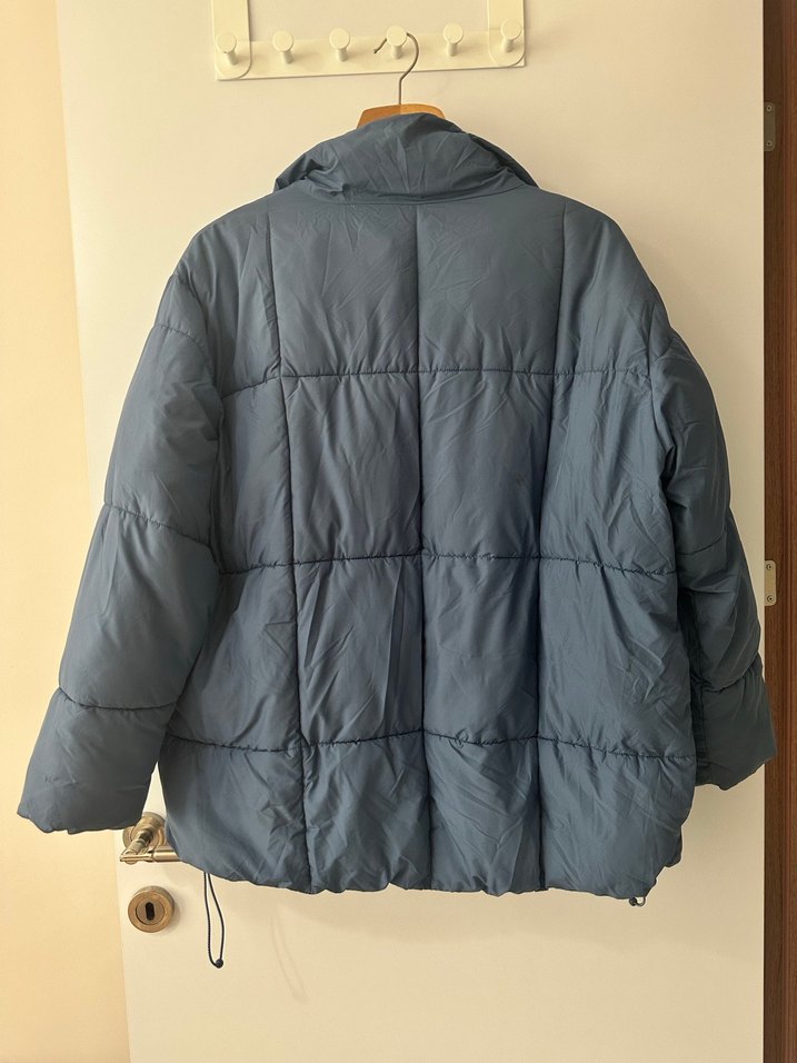 Mavi Kadın Mont - Görsel 4