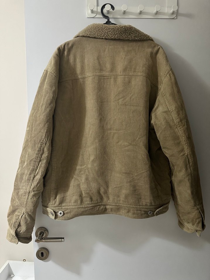 Düğmeli Erkek Süet Ceket - Görsel 3