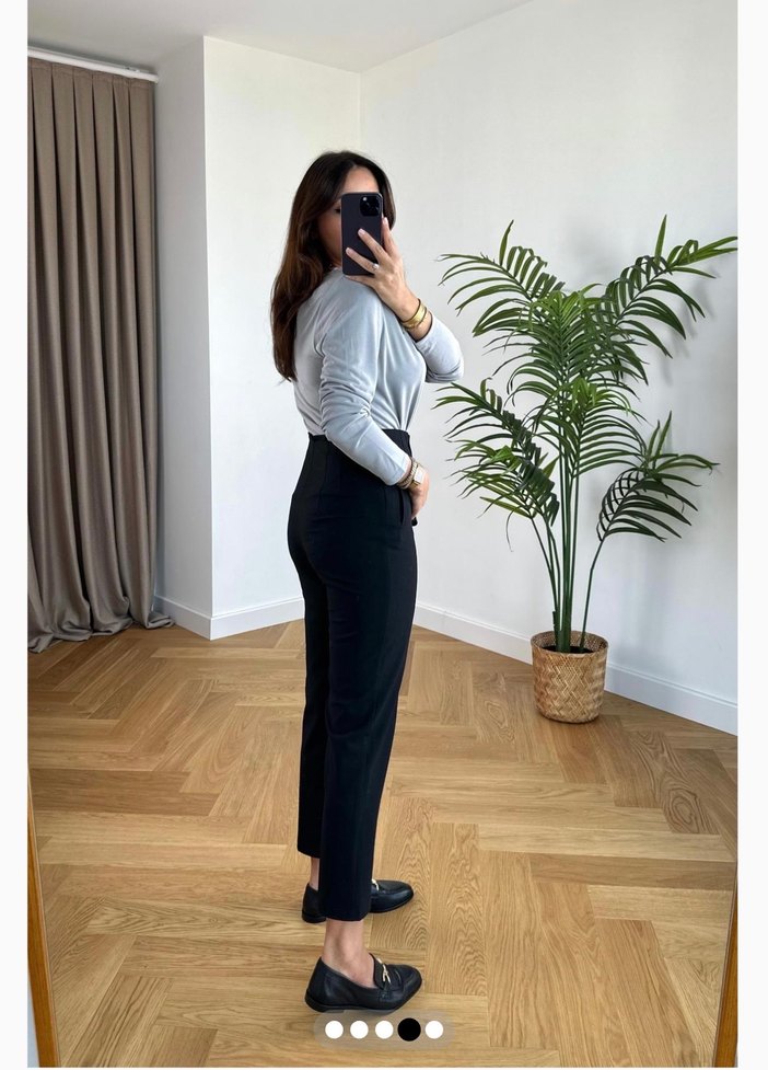 Siyah Zara model pantolon - Görsel 3