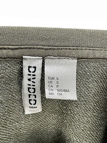 s Beden haki Renk H&M T-shirt %70 İndirimli.