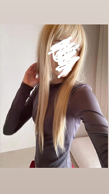 Sarı peruk - Görsel 2