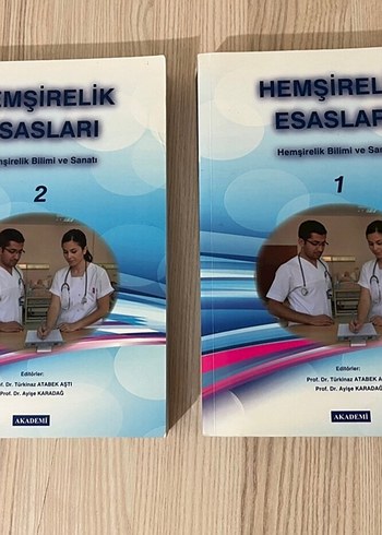 Hemşirelik Esasları 1 ve 2 Kitap Seti