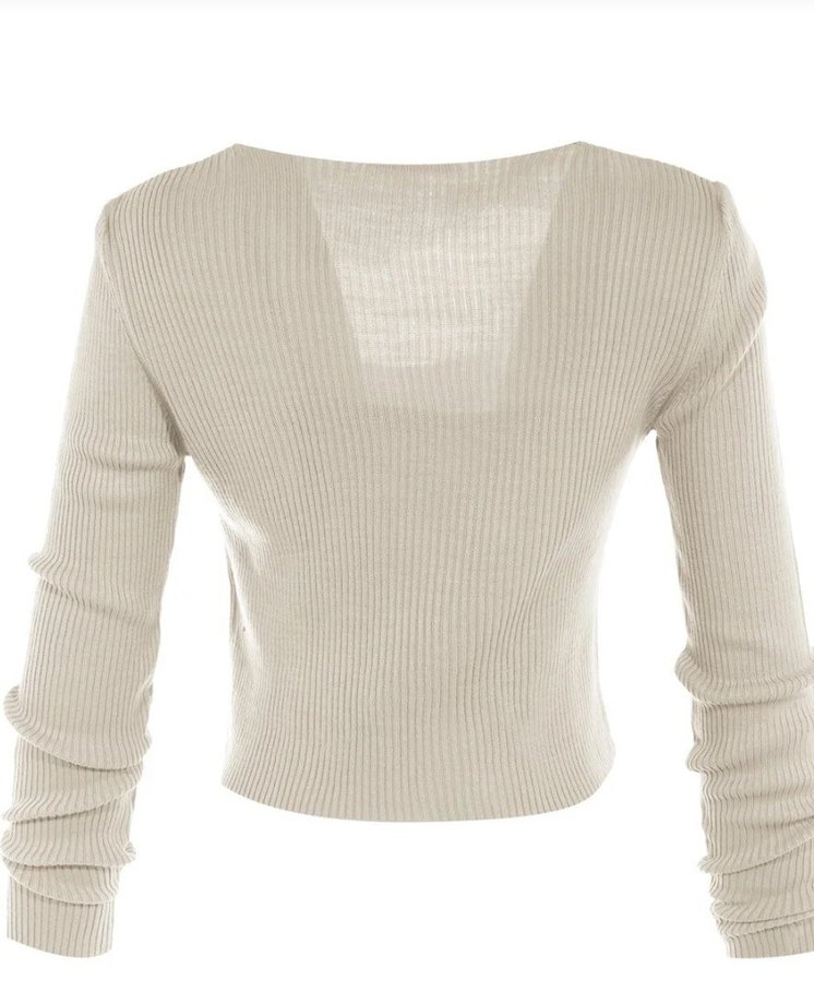 V Yaka Bej İnce Triko Kadın Kazak
1 kez giyildi sadece - Görsel 2