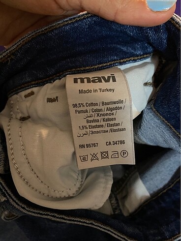 m Beden mavi Renk Mavi jeans mom jeans