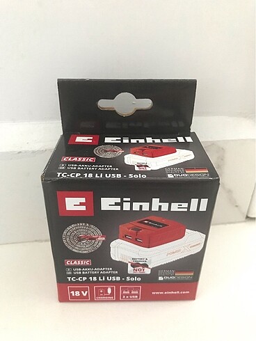 Einhell TE-CP 18 Lİ USB-Solo Akülü Mobil Şarj Cihazı
