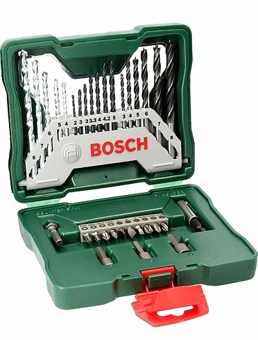 Bosch X/Line 33 parça Aksesuar seti Matkap ucu ve vidalama ucu s