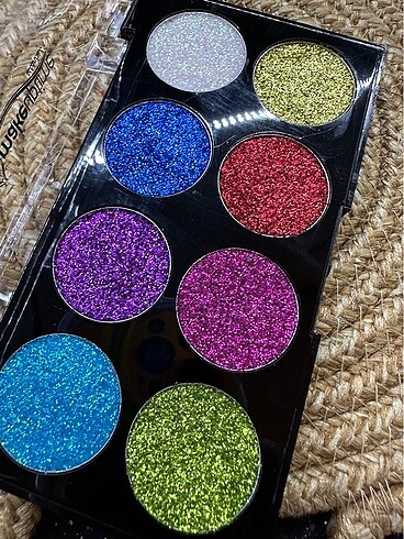 Beden Simli glitter far paleti