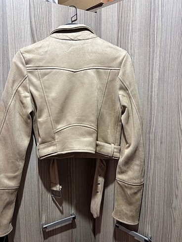 Pull and Bear Süet nubuk ceket