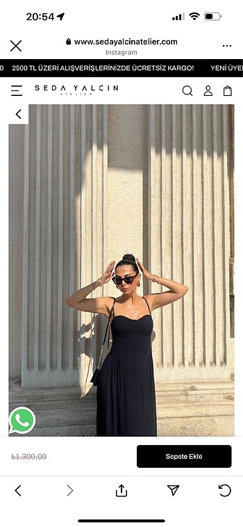 Uzun sevilla elbise - Görsel 5