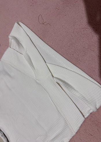 Beyaz Mini Hamile ve Emzirme Üstü - Görsel 2