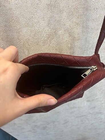 Beden Çapraz askılı örgü detaylı çanta