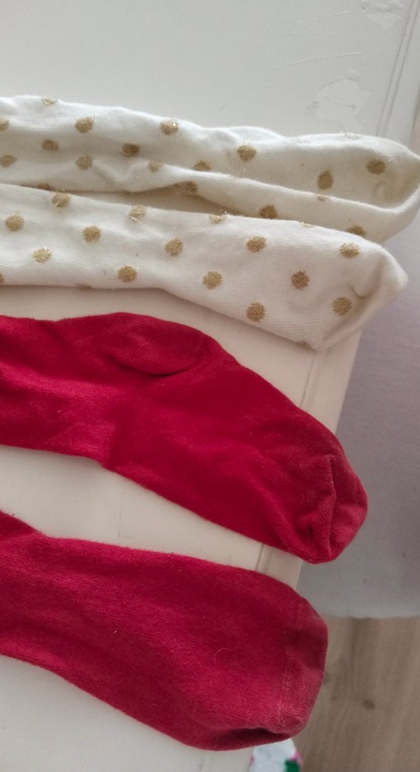 Renkli Nakışlı Kız Çocuk Külotlu Çorap - Görsel 3