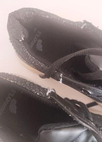 Siyah Bağcıklı Kadın Spor Ayakkabı - Görsel 7