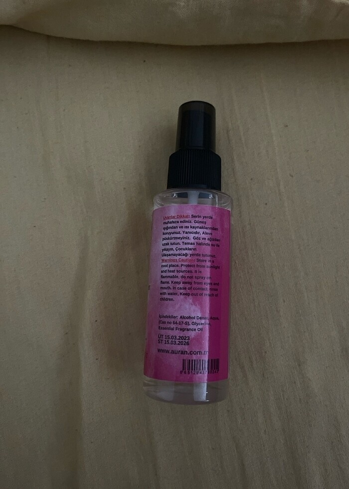 auran baby powder body mist - Görsel 2