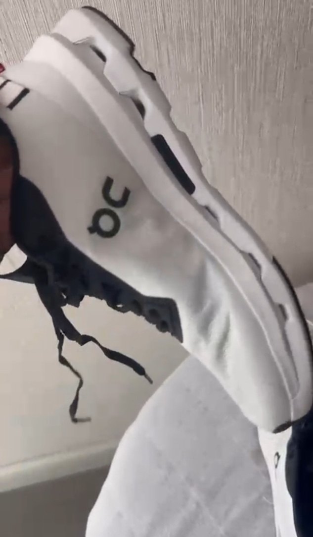 On running Beyaz Erkek Spor Ayakkabı - Görsel 3