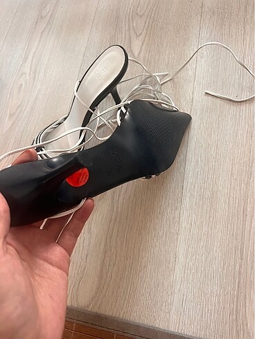 37 Beden siyah Renk Zara hakiki deri ayakkabı
