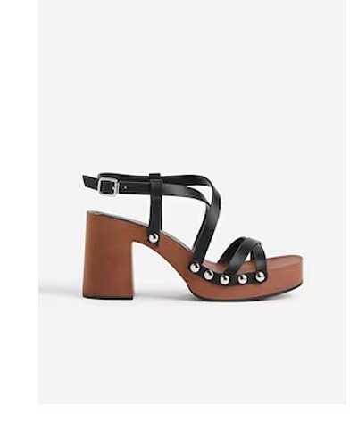 H&M blok topuklu sandalet