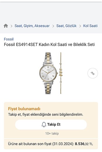 Beden Fossil kadın saat