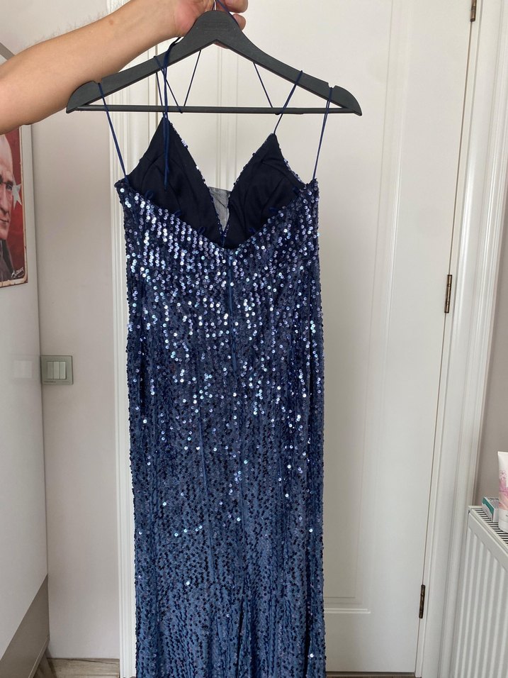 Payetli abiye - Görsel 4