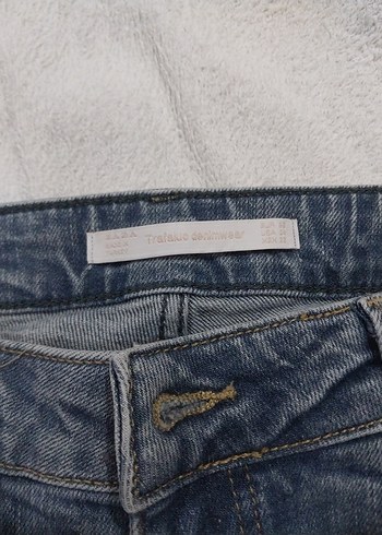 diğer Beden kot Kadın Midi Boy Denim Pantolon