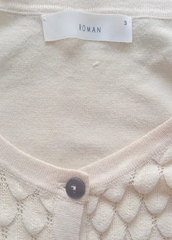 Yumuşak triko İnce Hırka  - Görsel 3