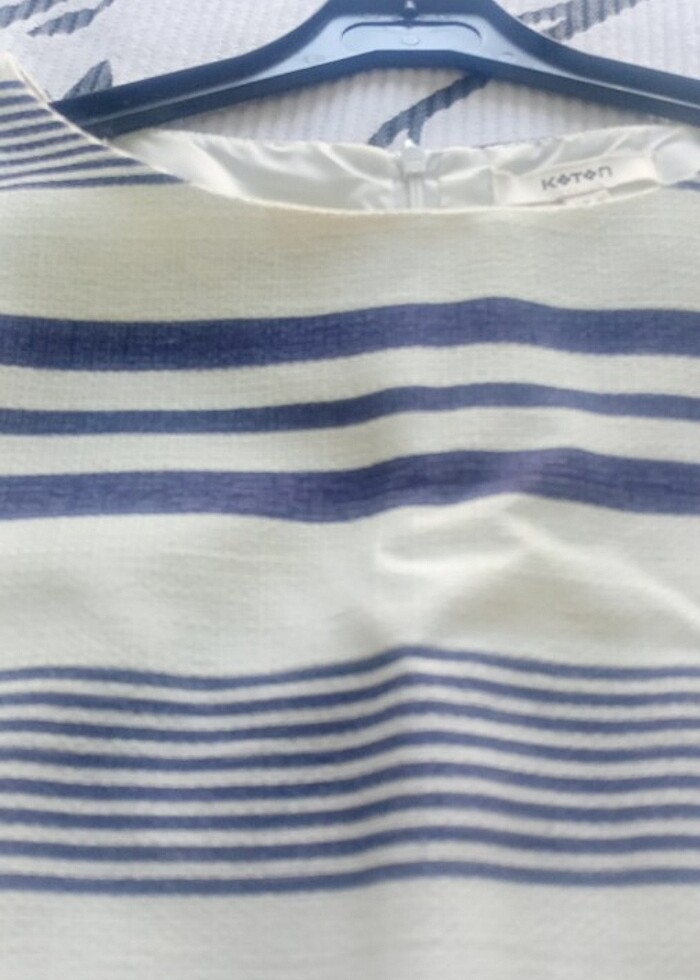 Koton yumuşak astarlı keten elbise - Görsel 3