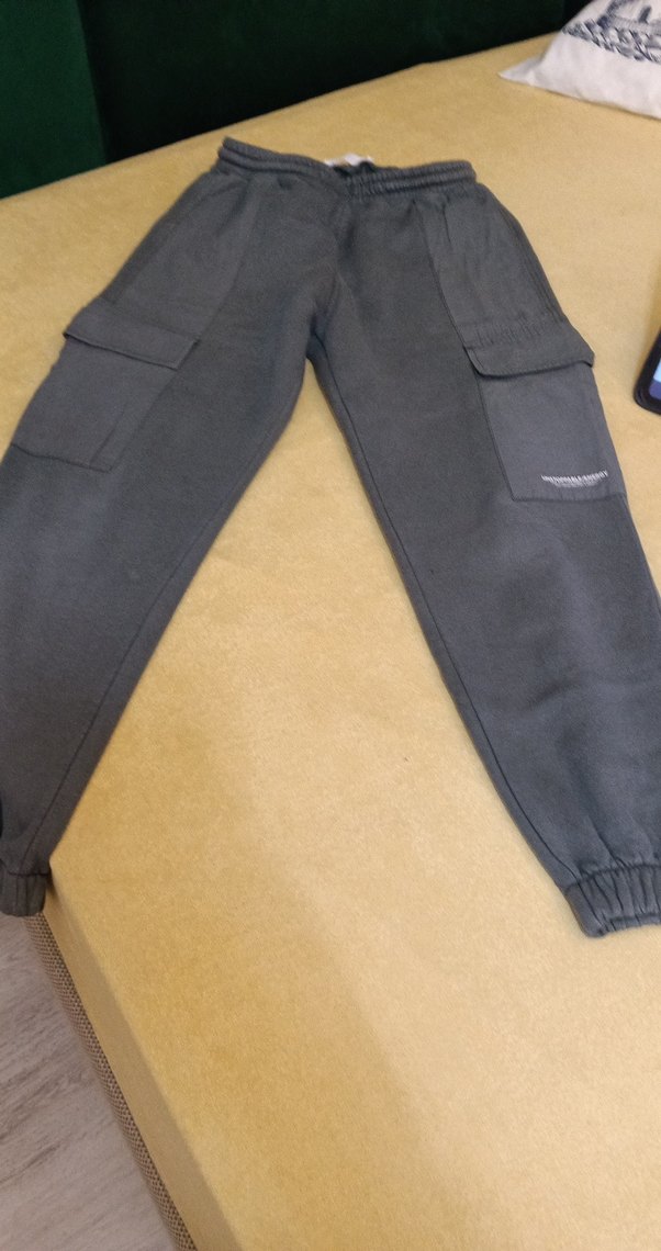 Gri Rahat Kesim Erkek çocuk Eşofman Altı - Görsel 2