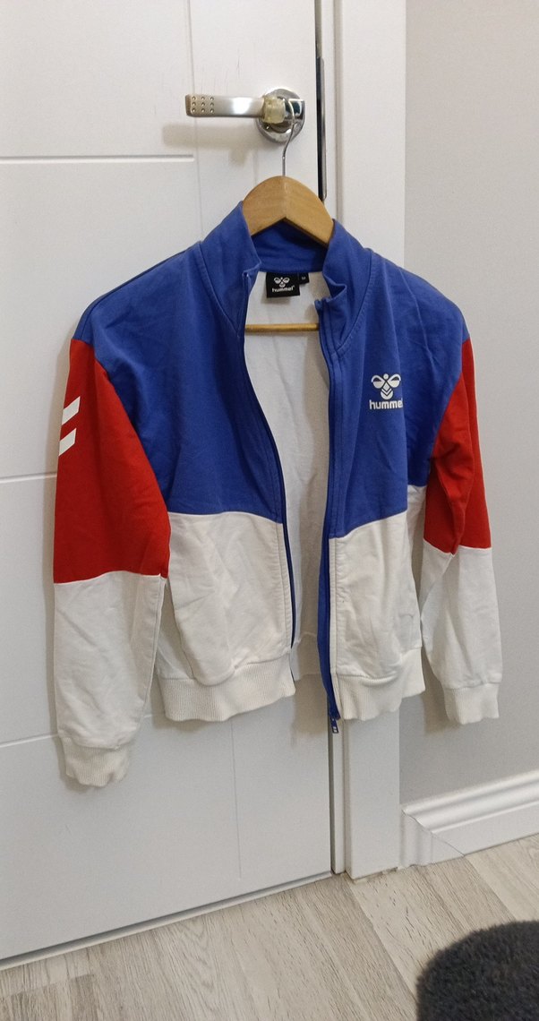 Erkek Çocuk Fermuarlı Mavi Sweatshirt - Görsel 2