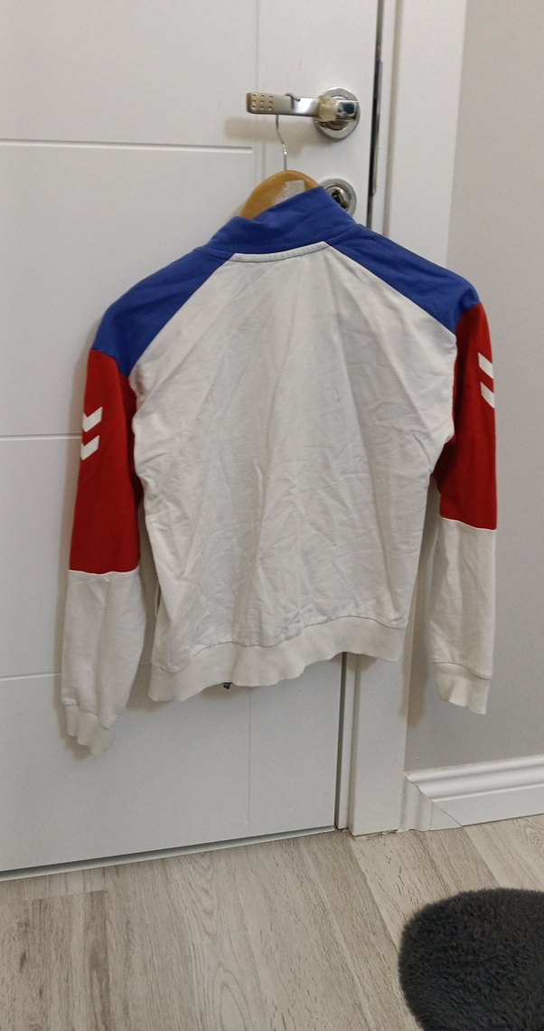 Erkek Çocuk Fermuarlı Mavi Sweatshirt - Görsel 4