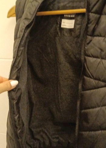 Erkek Çocuk siyah Fermuarlı Yelek - Görsel 4