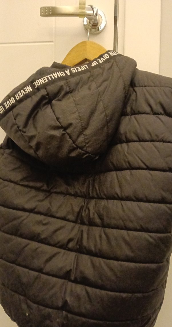 Erkek Çocuk siyah Fermuarlı Yelek - Görsel 5