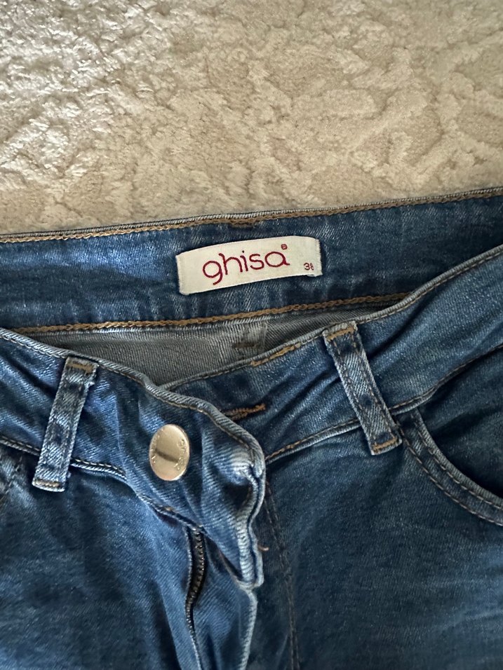 Ghisa marka Rahat Kesim Kadın Kot Pantolon - Görsel 4