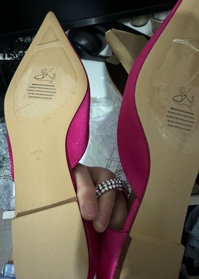 Mango Taşlı Ayakkabı (SIFIR KUTULU) - Görsel 5