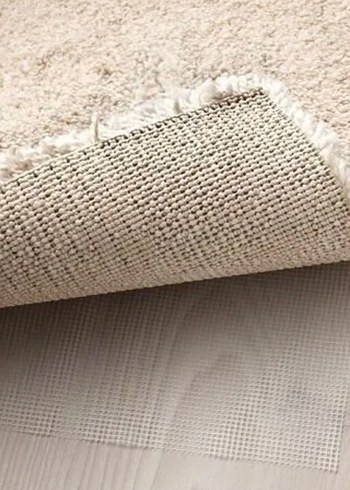 IKEA STOENSE KIRIK BEYAZ HALI ( yıkanmiş şekilde teslim) - Görsel 5