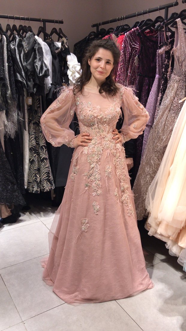 Pembe Nişan Abiye - Görsel 2