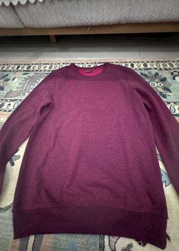 s Beden bordo Renk Defacto Erkek Sweatshirt